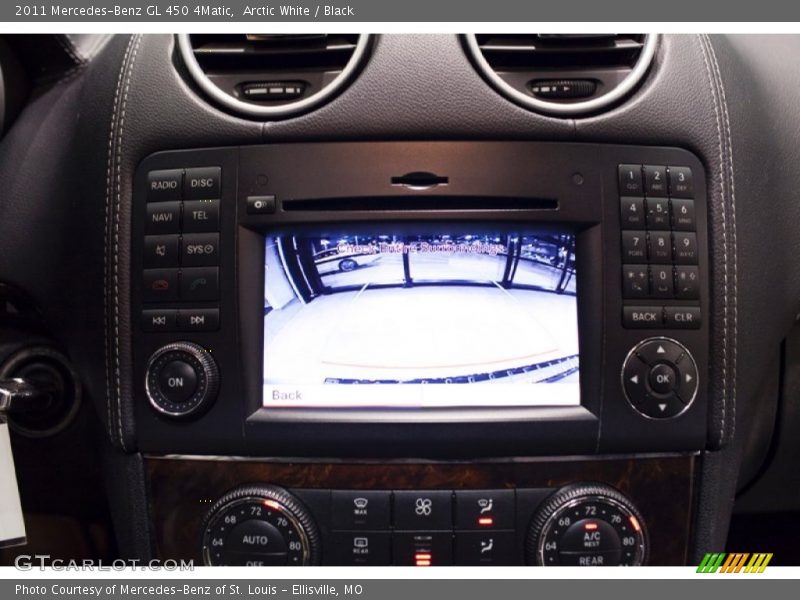 Arctic White / Black 2011 Mercedes-Benz GL 450 4Matic