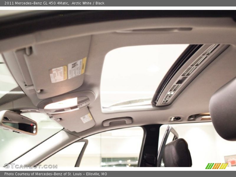 Arctic White / Black 2011 Mercedes-Benz GL 450 4Matic