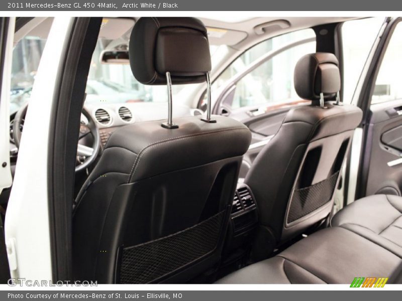 Arctic White / Black 2011 Mercedes-Benz GL 450 4Matic