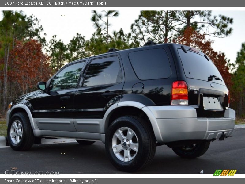 Black / Medium/Dark Pebble 2007 Ford Escape XLT V6