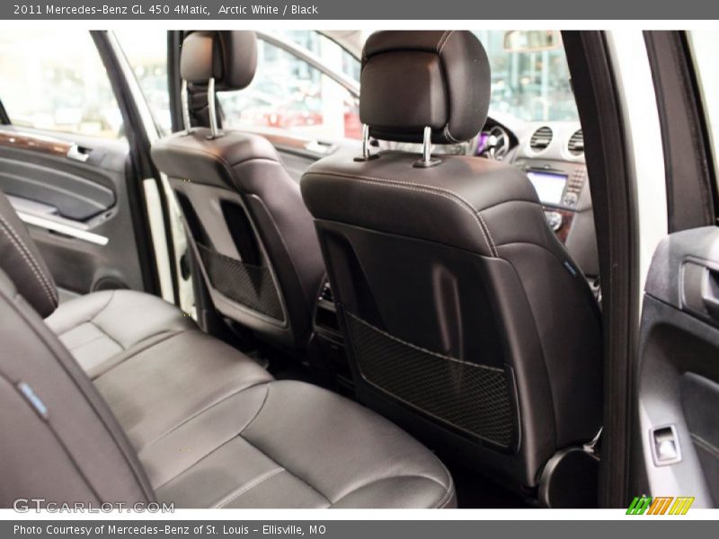 Arctic White / Black 2011 Mercedes-Benz GL 450 4Matic