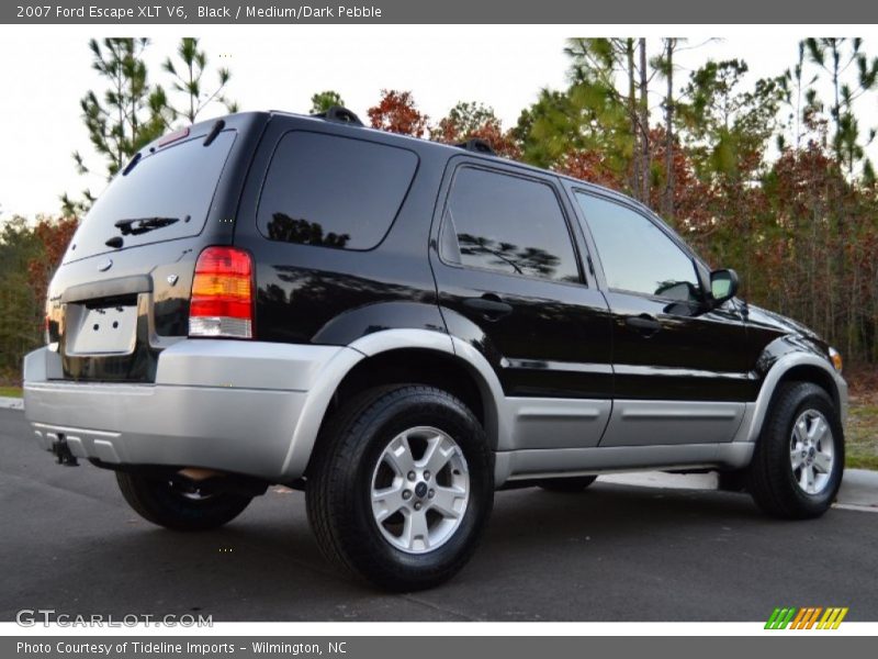 Black / Medium/Dark Pebble 2007 Ford Escape XLT V6