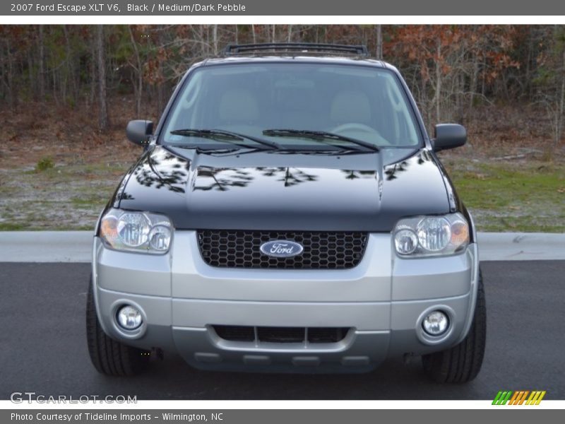 Black / Medium/Dark Pebble 2007 Ford Escape XLT V6