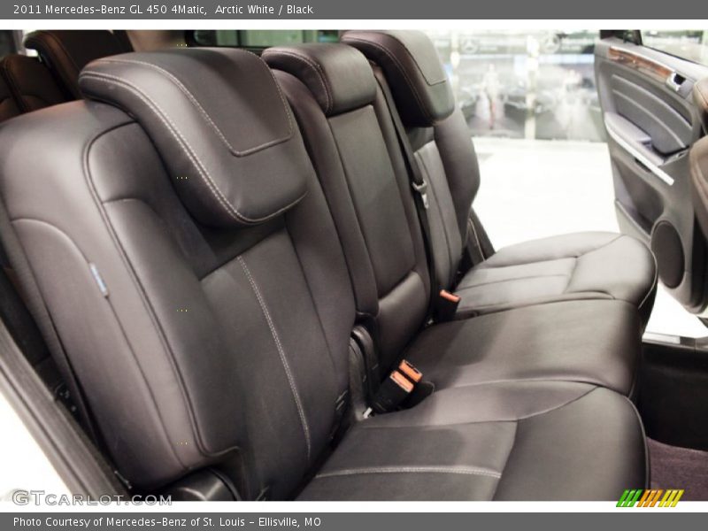 Arctic White / Black 2011 Mercedes-Benz GL 450 4Matic