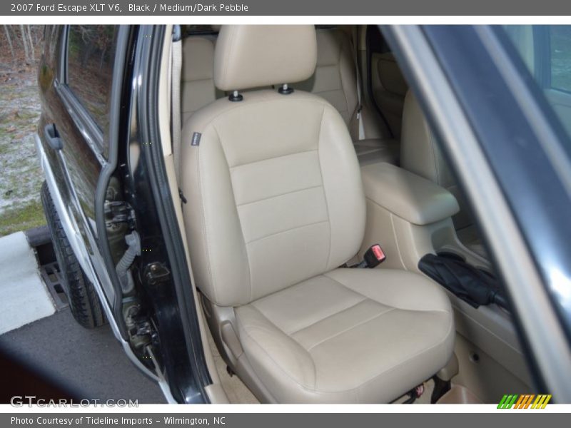 Black / Medium/Dark Pebble 2007 Ford Escape XLT V6
