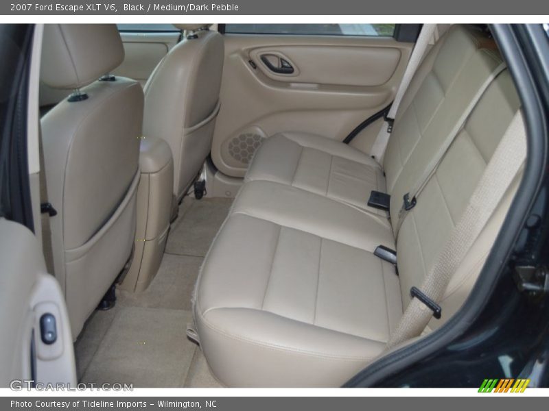 Black / Medium/Dark Pebble 2007 Ford Escape XLT V6