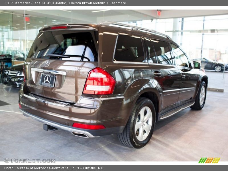 Dakota Brown Metallic / Cashmere 2012 Mercedes-Benz GL 450 4Matic