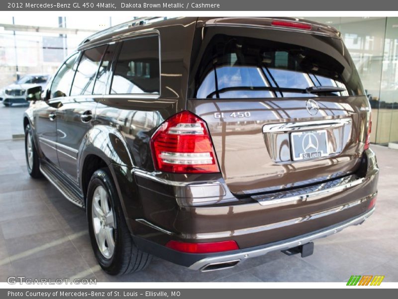 Dakota Brown Metallic / Cashmere 2012 Mercedes-Benz GL 450 4Matic