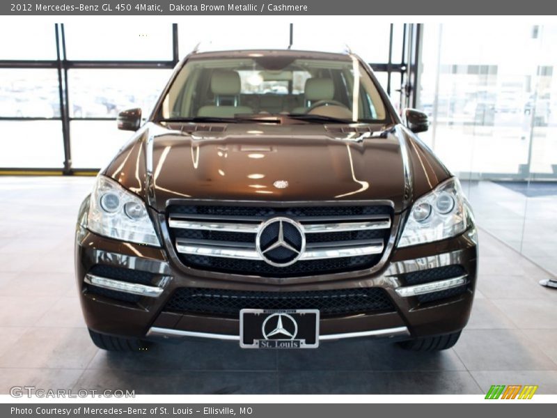Dakota Brown Metallic / Cashmere 2012 Mercedes-Benz GL 450 4Matic