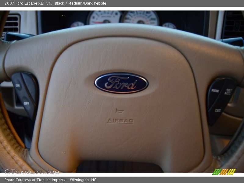Black / Medium/Dark Pebble 2007 Ford Escape XLT V6