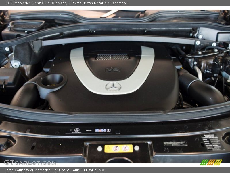 Dakota Brown Metallic / Cashmere 2012 Mercedes-Benz GL 450 4Matic