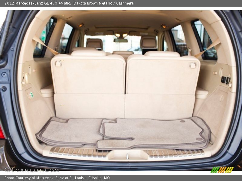 Dakota Brown Metallic / Cashmere 2012 Mercedes-Benz GL 450 4Matic