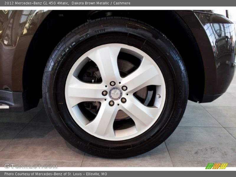 Dakota Brown Metallic / Cashmere 2012 Mercedes-Benz GL 450 4Matic