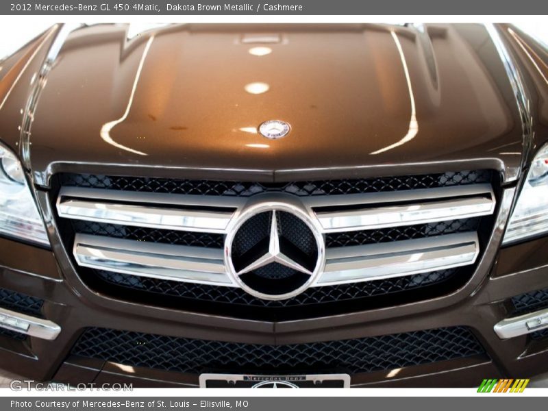 Dakota Brown Metallic / Cashmere 2012 Mercedes-Benz GL 450 4Matic