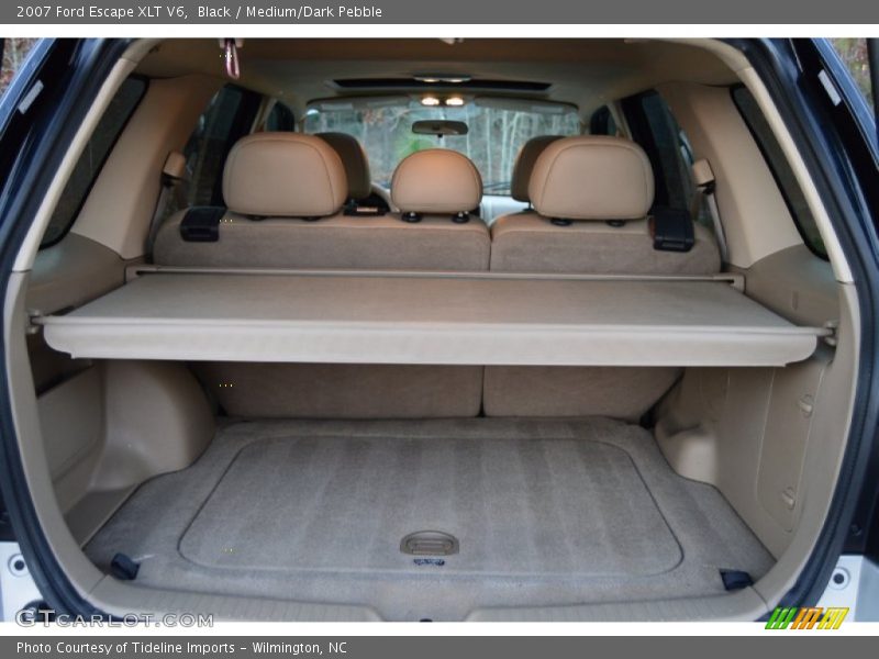 Black / Medium/Dark Pebble 2007 Ford Escape XLT V6