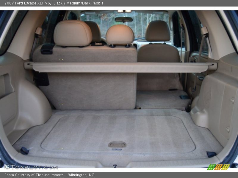 Black / Medium/Dark Pebble 2007 Ford Escape XLT V6