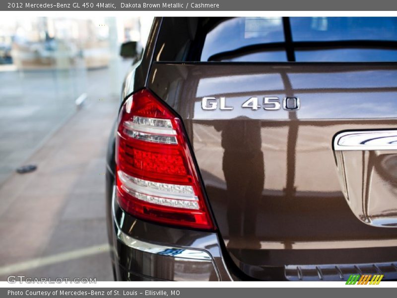Dakota Brown Metallic / Cashmere 2012 Mercedes-Benz GL 450 4Matic
