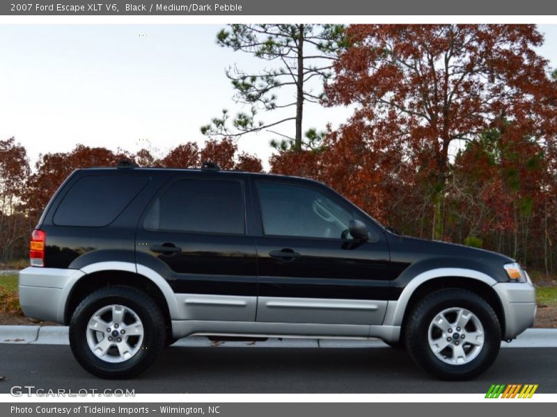 Black / Medium/Dark Pebble 2007 Ford Escape XLT V6