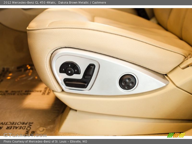 Dakota Brown Metallic / Cashmere 2012 Mercedes-Benz GL 450 4Matic