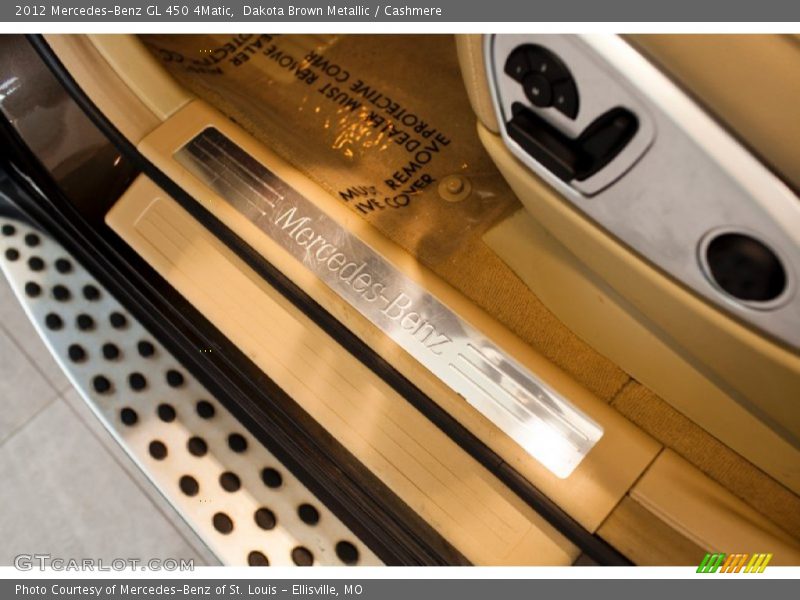 Dakota Brown Metallic / Cashmere 2012 Mercedes-Benz GL 450 4Matic