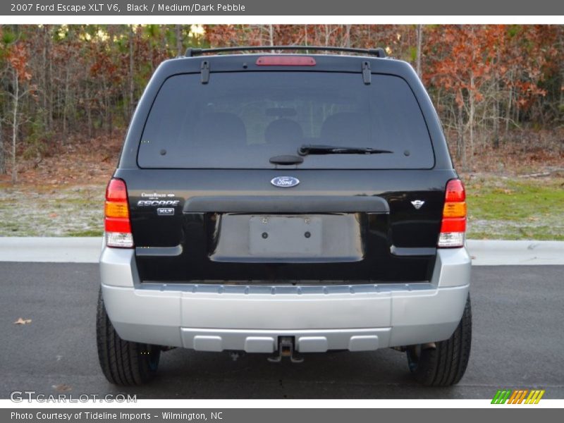 Black / Medium/Dark Pebble 2007 Ford Escape XLT V6