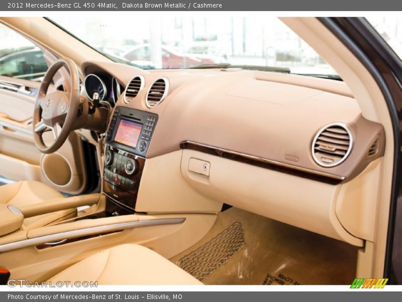 Dakota Brown Metallic / Cashmere 2012 Mercedes-Benz GL 450 4Matic