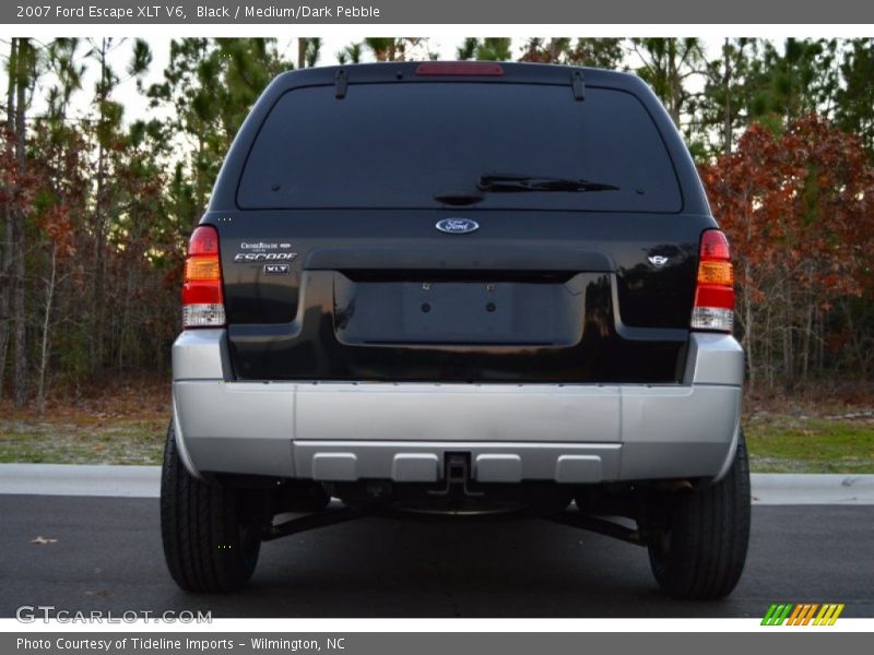 Black / Medium/Dark Pebble 2007 Ford Escape XLT V6
