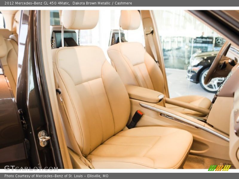 Dakota Brown Metallic / Cashmere 2012 Mercedes-Benz GL 450 4Matic