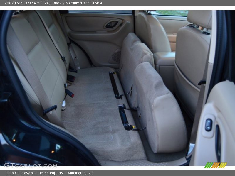Black / Medium/Dark Pebble 2007 Ford Escape XLT V6