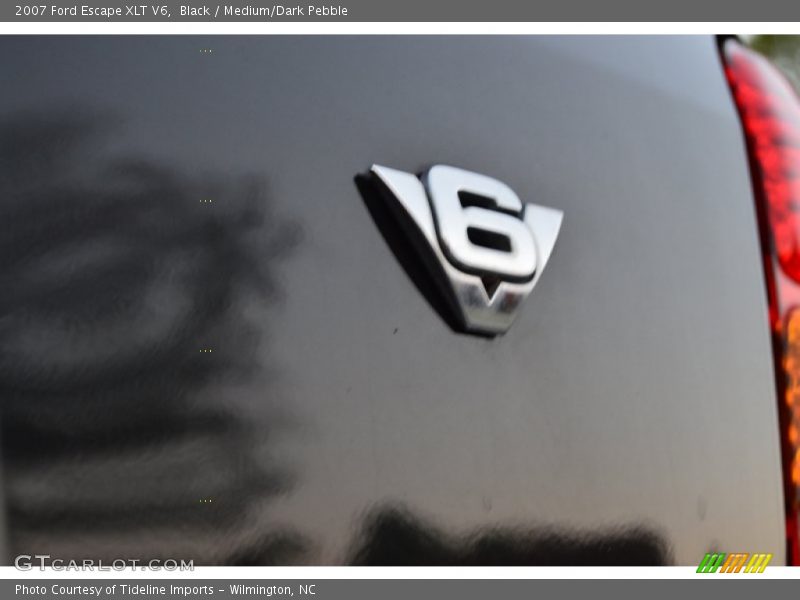 Black / Medium/Dark Pebble 2007 Ford Escape XLT V6