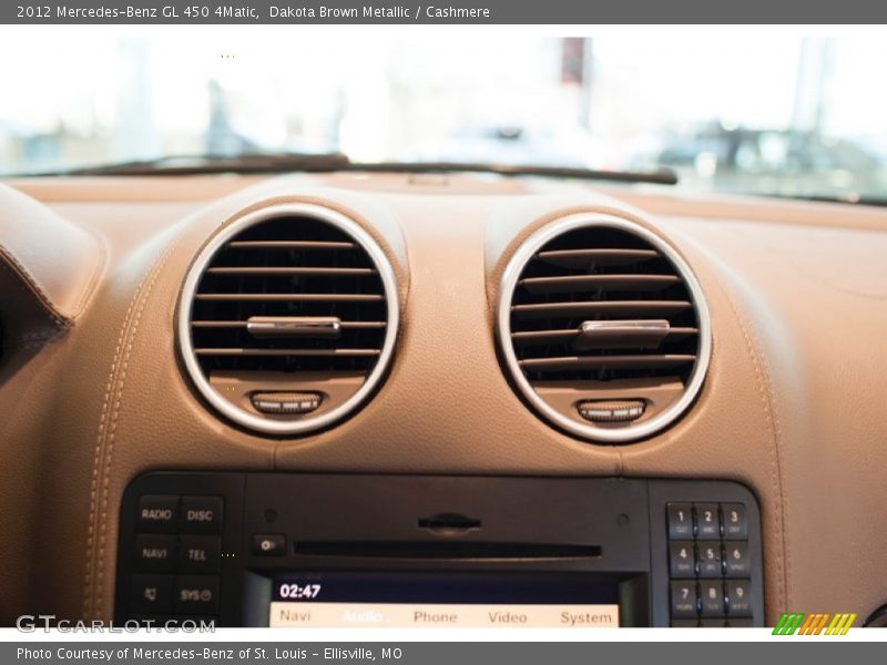Dakota Brown Metallic / Cashmere 2012 Mercedes-Benz GL 450 4Matic
