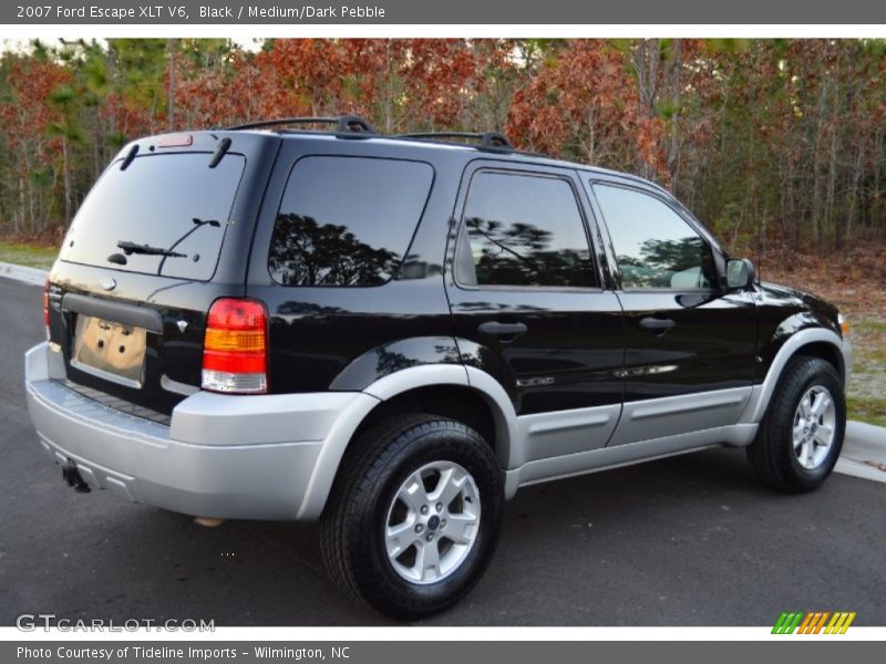 Black / Medium/Dark Pebble 2007 Ford Escape XLT V6