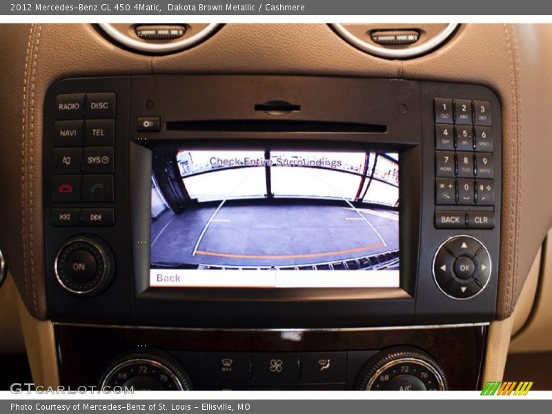 Dakota Brown Metallic / Cashmere 2012 Mercedes-Benz GL 450 4Matic