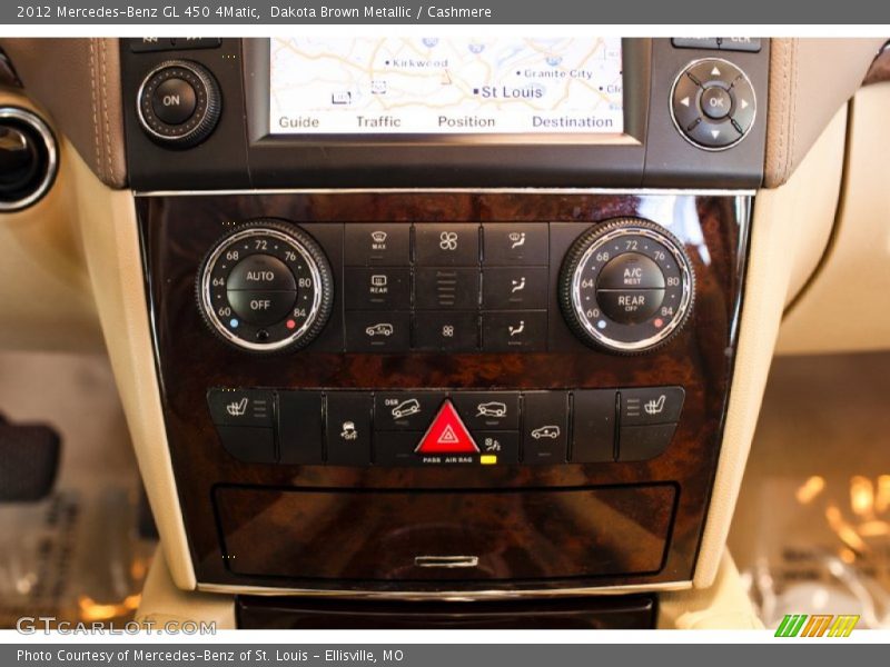 Dakota Brown Metallic / Cashmere 2012 Mercedes-Benz GL 450 4Matic