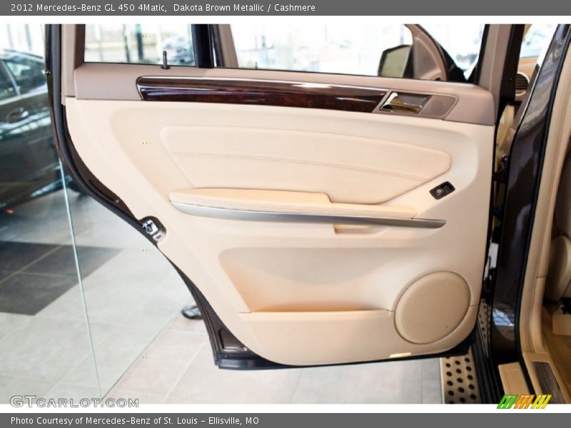 Dakota Brown Metallic / Cashmere 2012 Mercedes-Benz GL 450 4Matic