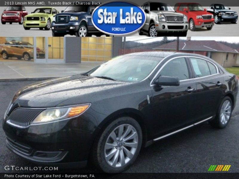 Tuxedo Black / Charcoal Black 2013 Lincoln MKS AWD