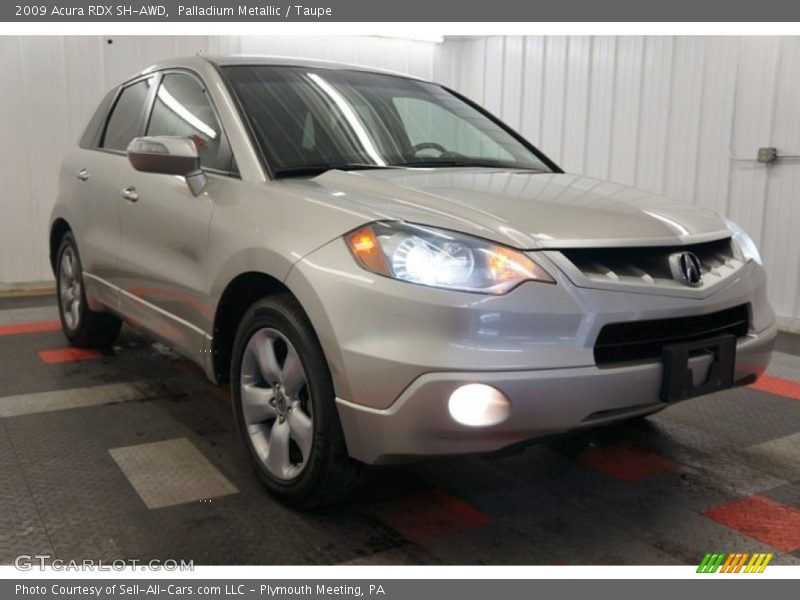 Palladium Metallic / Taupe 2009 Acura RDX SH-AWD