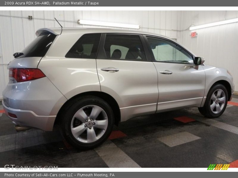 Palladium Metallic / Taupe 2009 Acura RDX SH-AWD