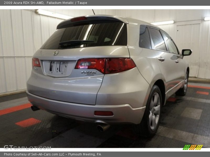 Palladium Metallic / Taupe 2009 Acura RDX SH-AWD