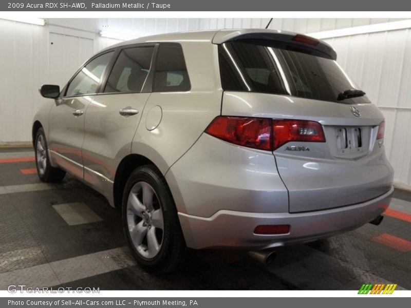 Palladium Metallic / Taupe 2009 Acura RDX SH-AWD