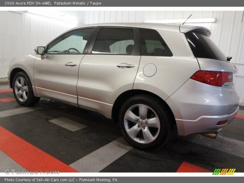 Palladium Metallic / Taupe 2009 Acura RDX SH-AWD