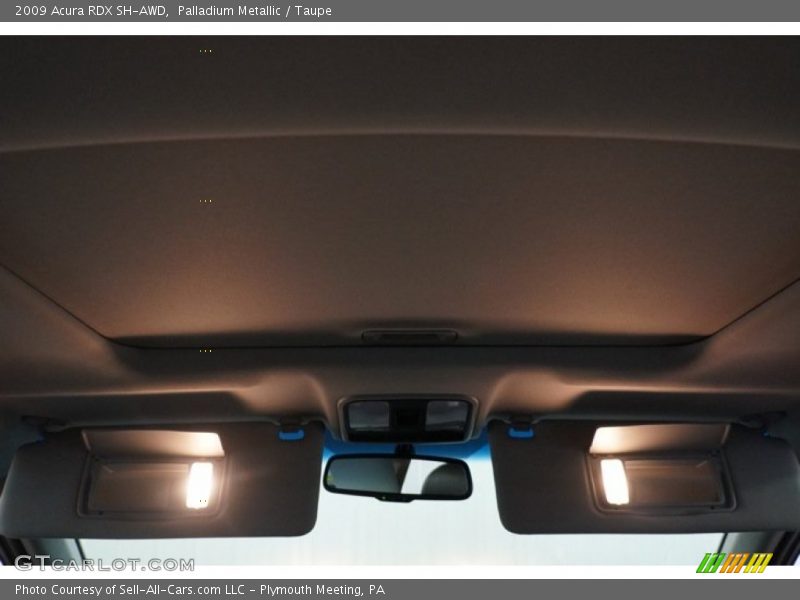 Palladium Metallic / Taupe 2009 Acura RDX SH-AWD