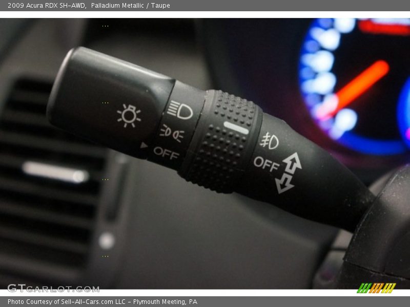 Palladium Metallic / Taupe 2009 Acura RDX SH-AWD