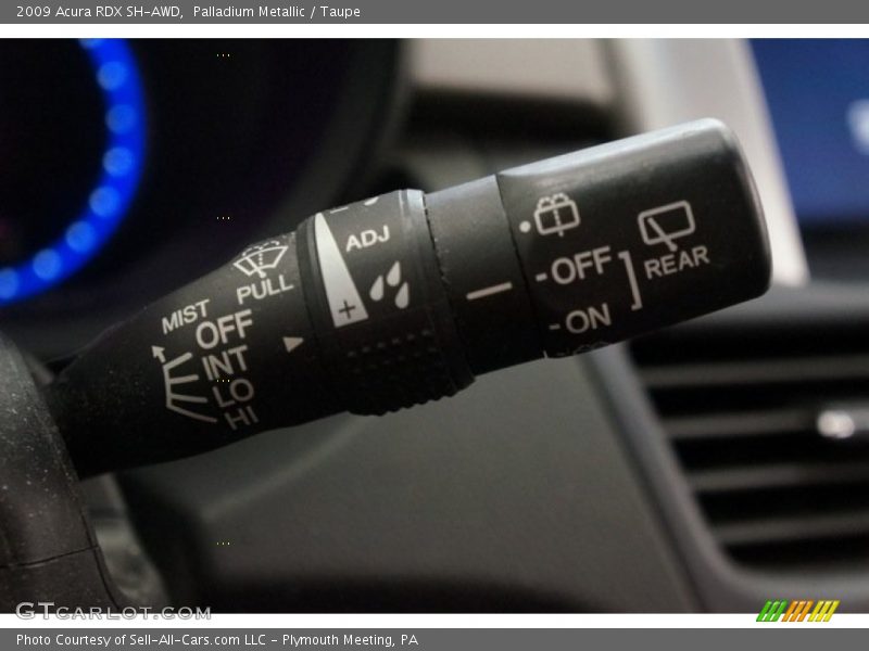 Palladium Metallic / Taupe 2009 Acura RDX SH-AWD