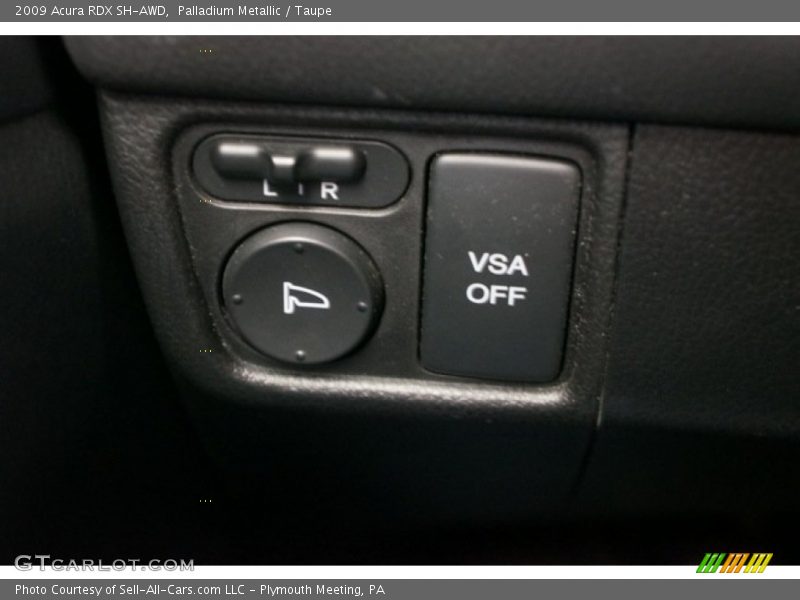 Palladium Metallic / Taupe 2009 Acura RDX SH-AWD
