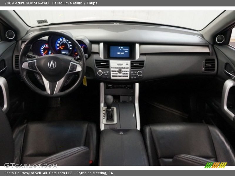 Palladium Metallic / Taupe 2009 Acura RDX SH-AWD