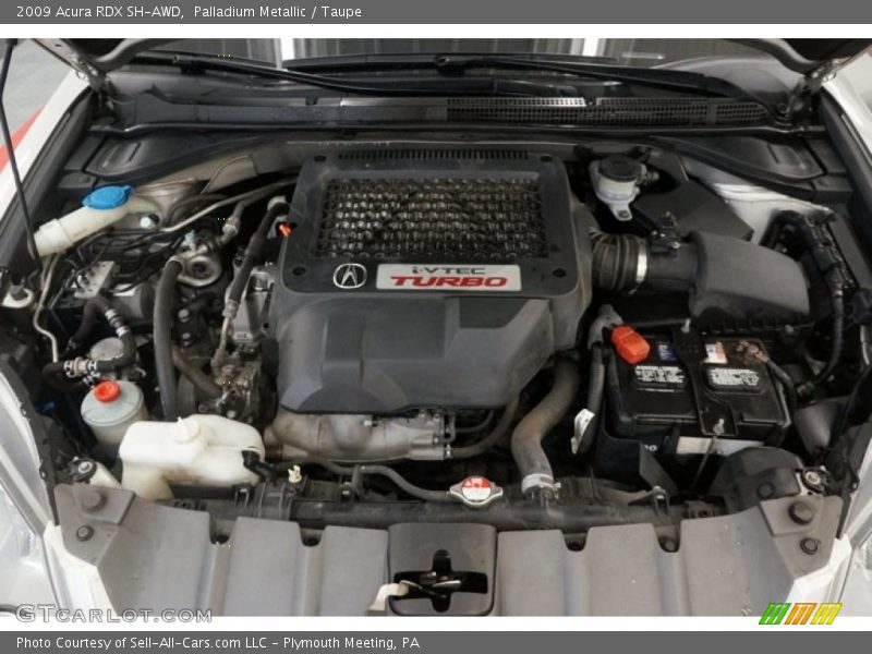 Palladium Metallic / Taupe 2009 Acura RDX SH-AWD