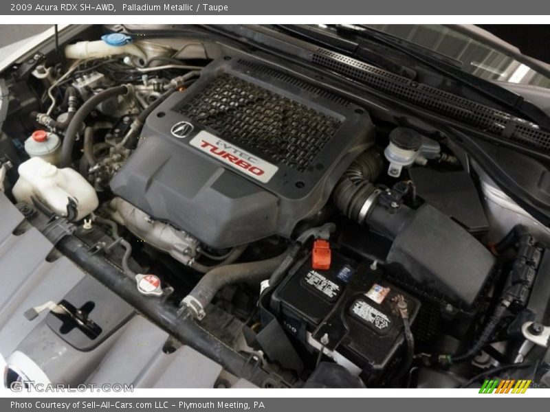 Palladium Metallic / Taupe 2009 Acura RDX SH-AWD