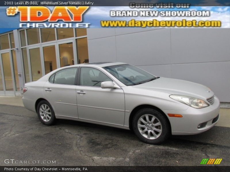 Millennium Silver Metallic / Ivory 2003 Lexus ES 300