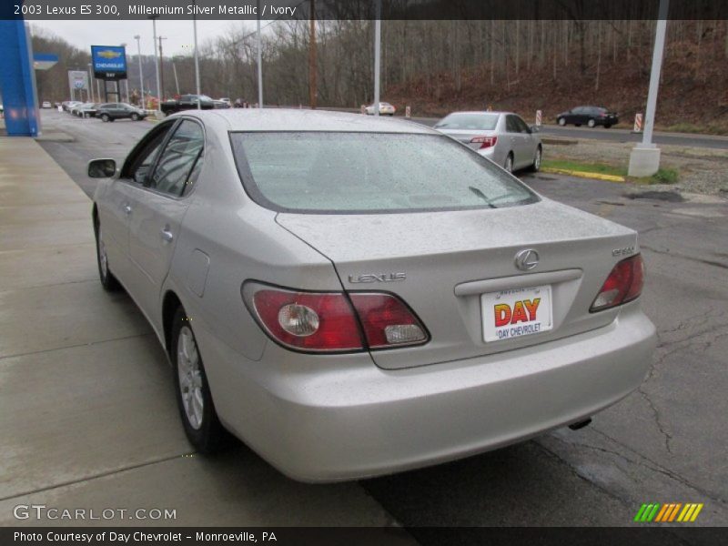 Millennium Silver Metallic / Ivory 2003 Lexus ES 300